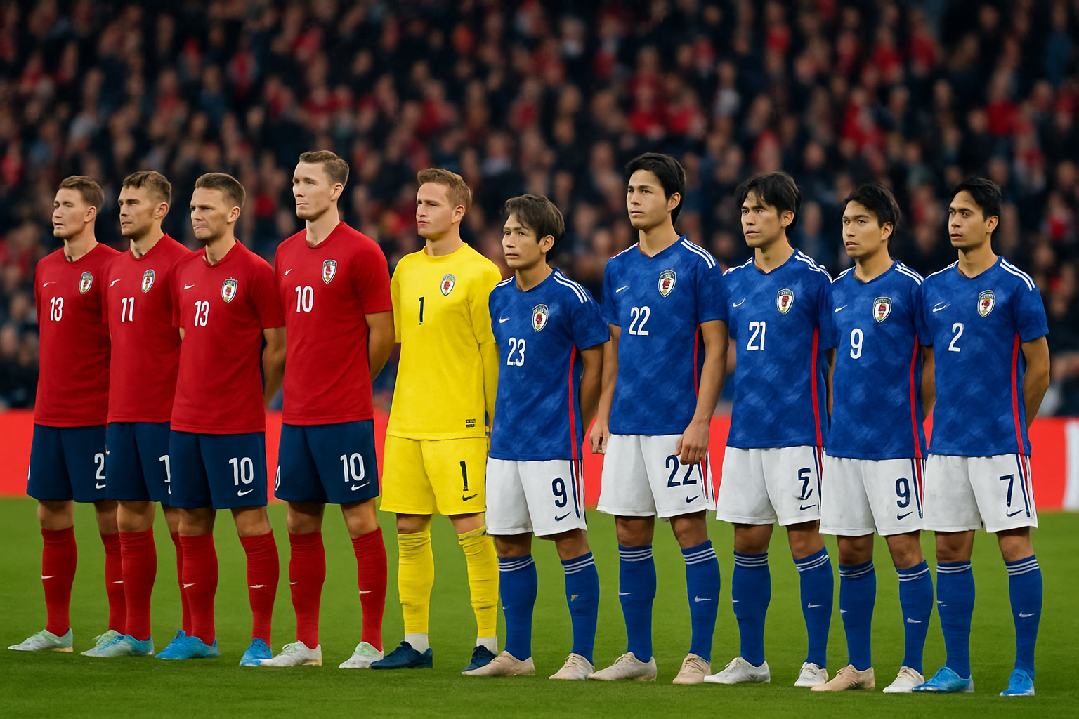 サッカー ノルウェー 代表 強い｜日本代表とノルウェー代表の対比