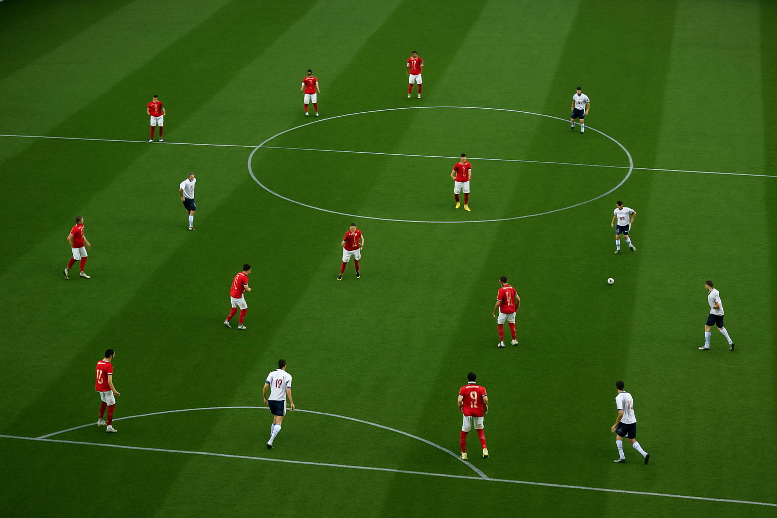 サッカー 442とは｜4-4-2フォーメーション：基本概要と特徴
