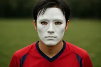 サッカーの宮本のマスクの正体は？