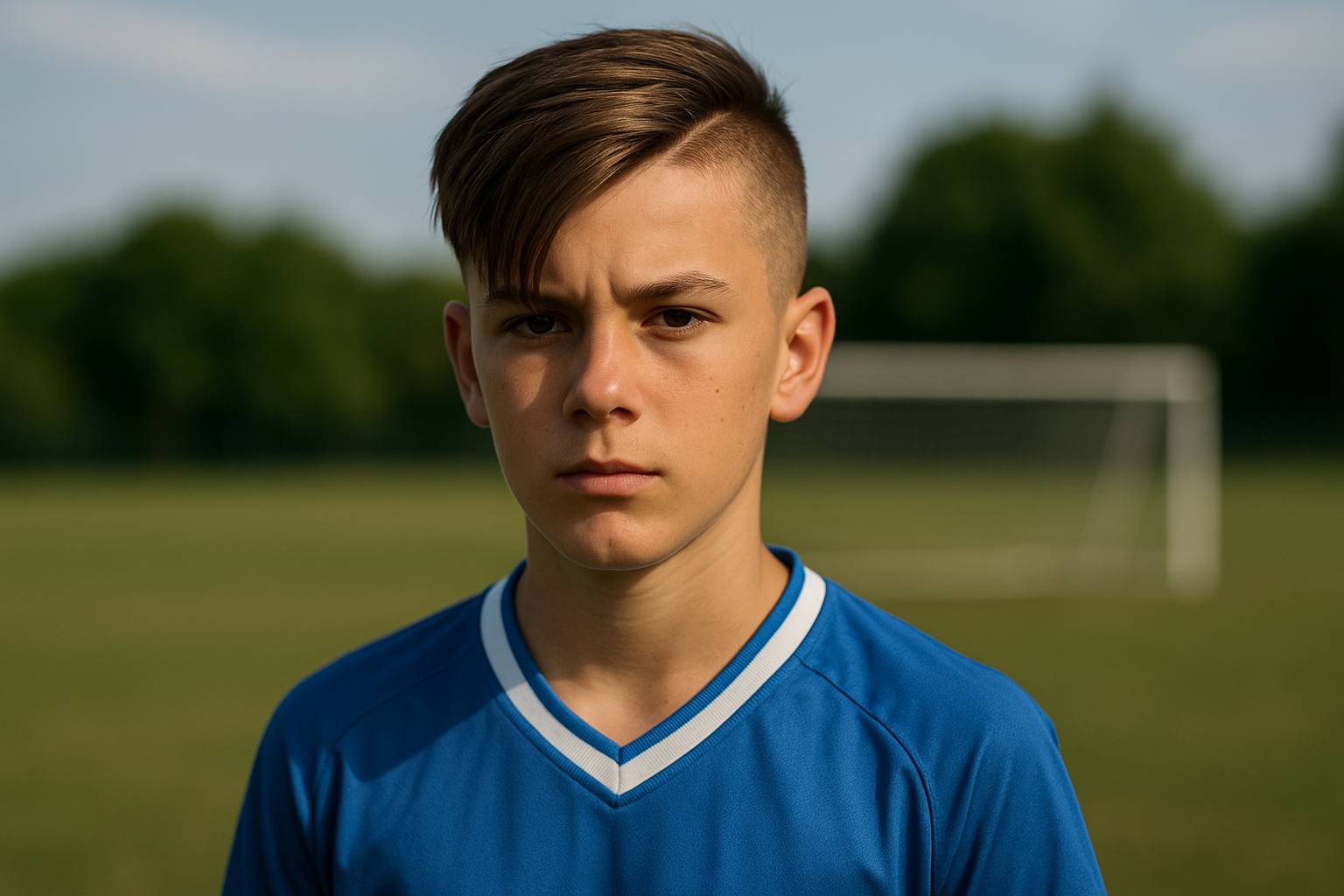 サッカー少年の髪型にアシメはあり？