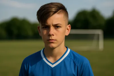 サッカー少年の髪型にアシメはあり？