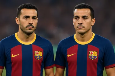 ペドロってサッカーのバルセロナに2人？