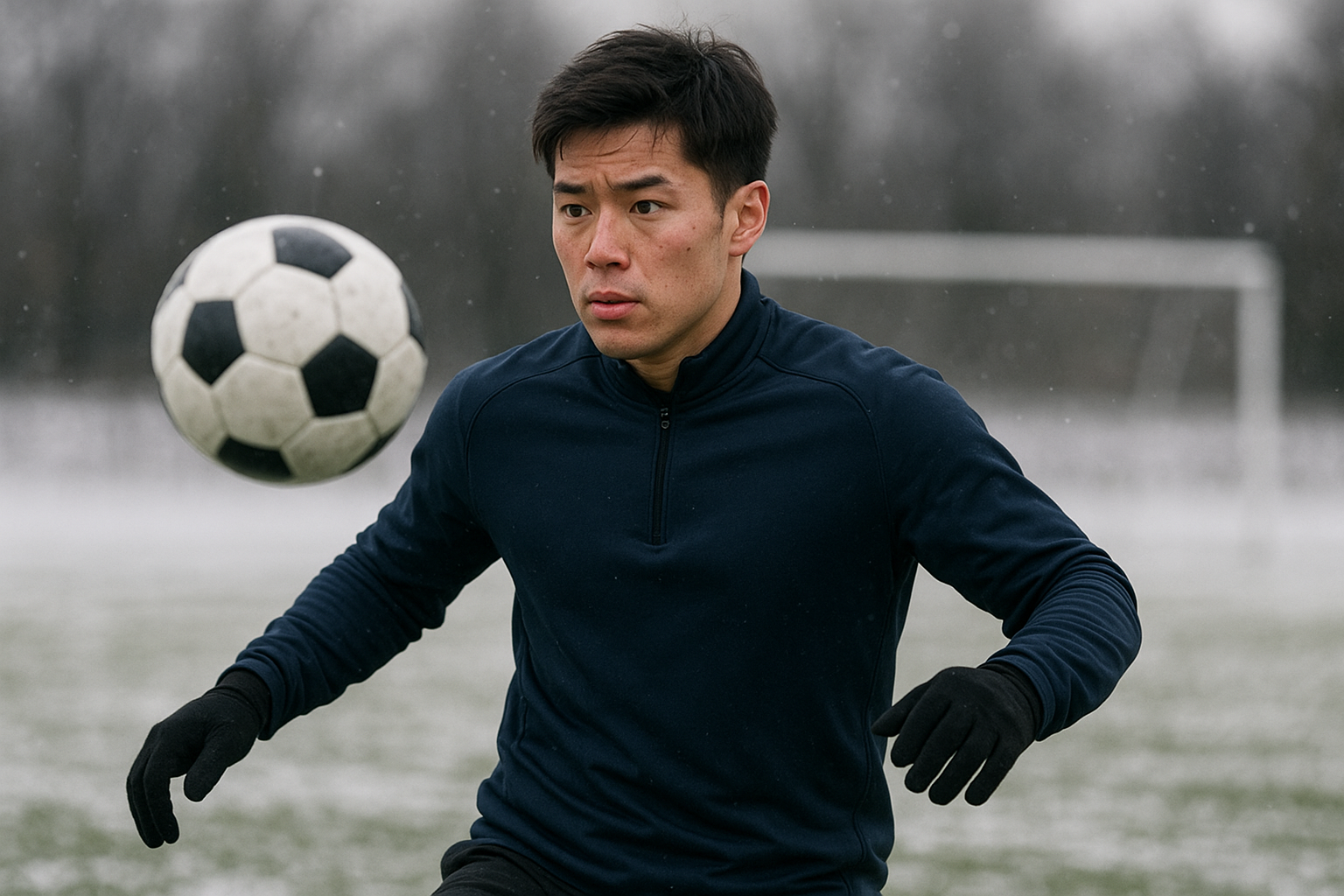 サッカーの捕食は冬どうすべき？