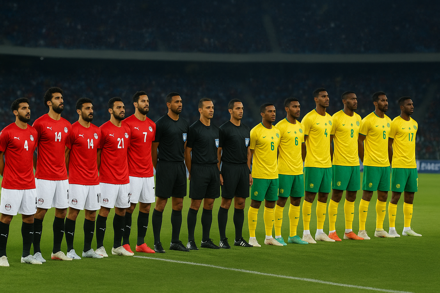 サッカー エジプト 代表 対 サッカー 南アフリカ 共和国 代表 スタメンってどうなの？