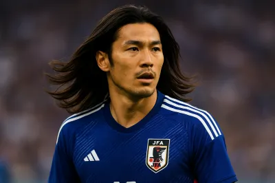 サッカーの元日本代表でロン毛の選手は？