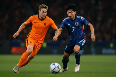 サッカーオランダ代表対サッカー日本代表の統計情報は？