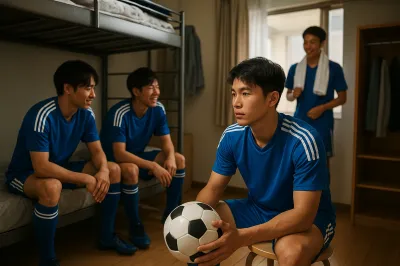 サッカー 寮 生活 密着のリアルは？