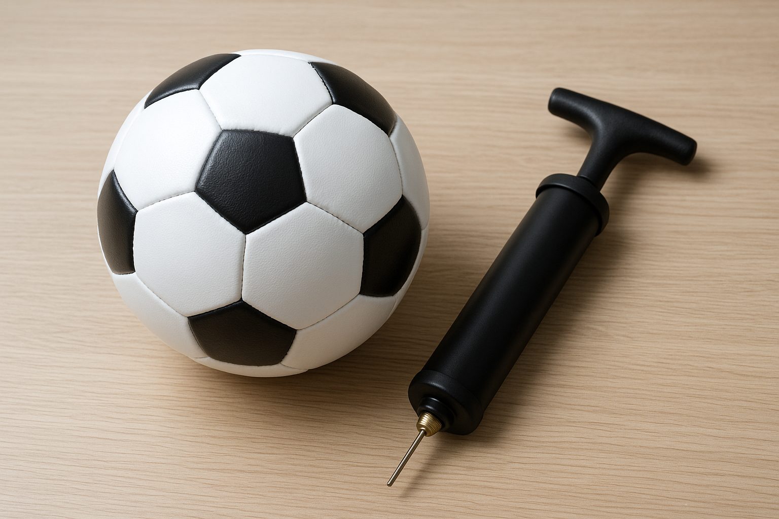 サッカーボール空気入れダイソーで買える？