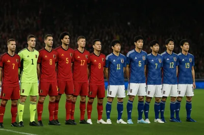 サッカー ベルギー 代表 対 サッカー 日本 代表 スタメンって誰だった？