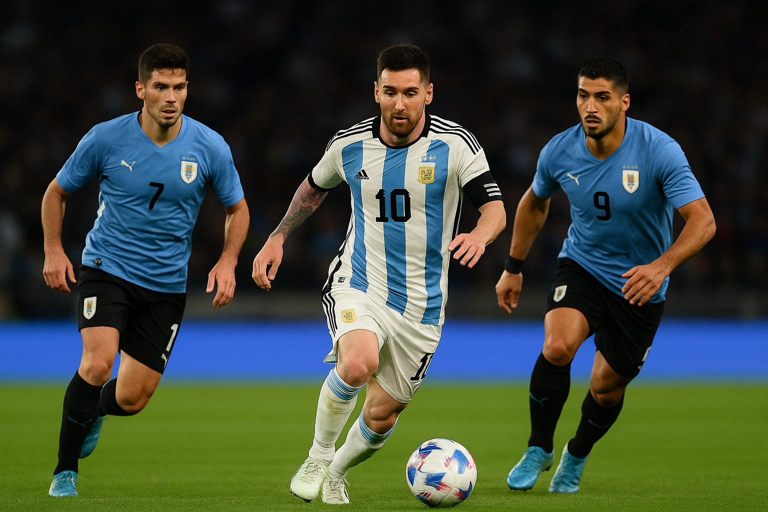 サッカー ウルグアイ 代表 対 サッカー アルゼンチン 代表 選手 採点の結果は?