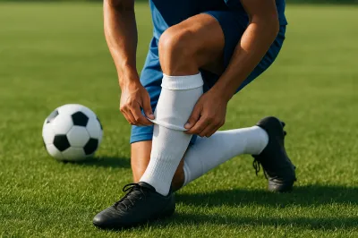 サッカーでズボンをまくる理由は？