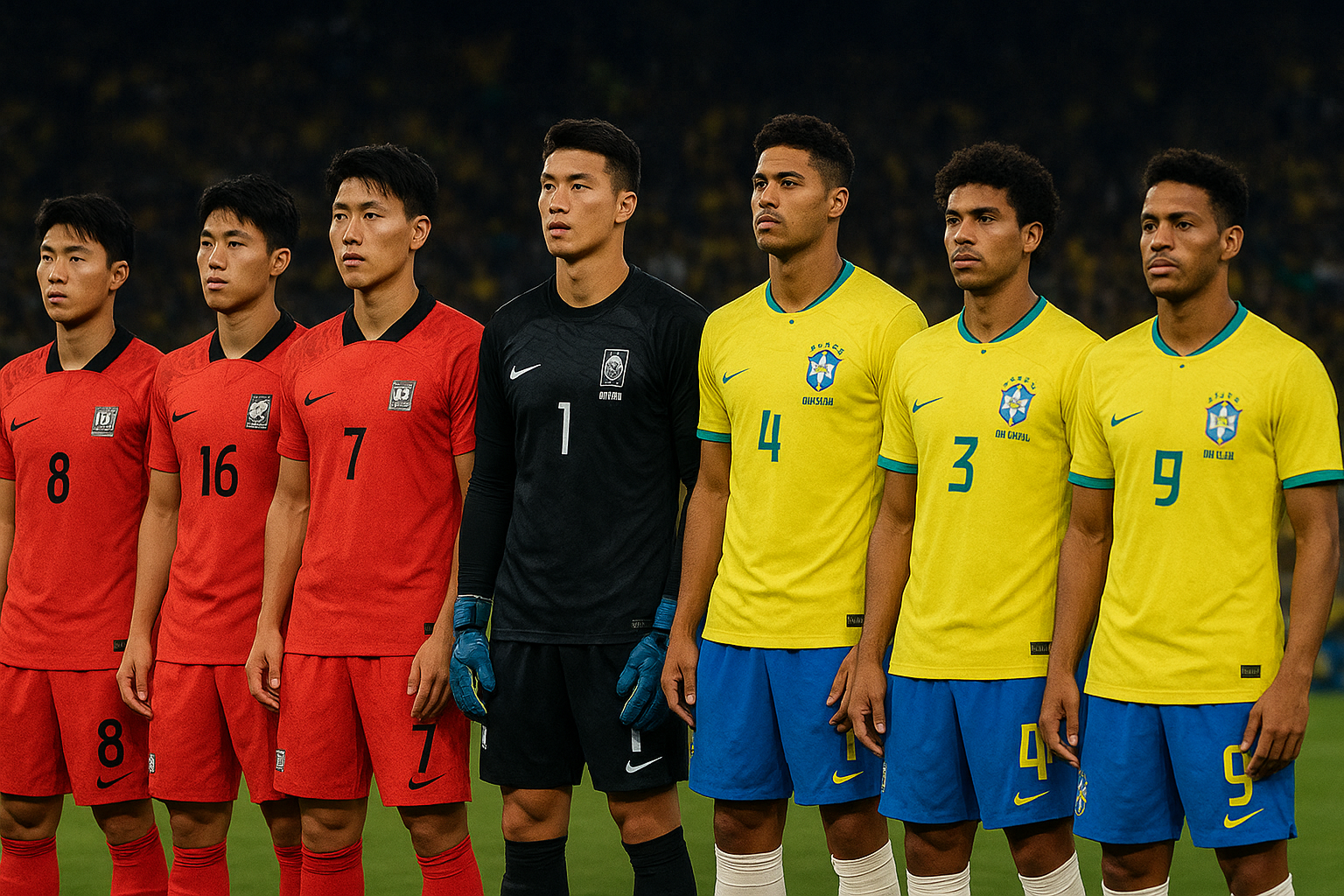 サッカー 大韓民国 代表 対 サッカー ブラジル 代表 スタメンとは？