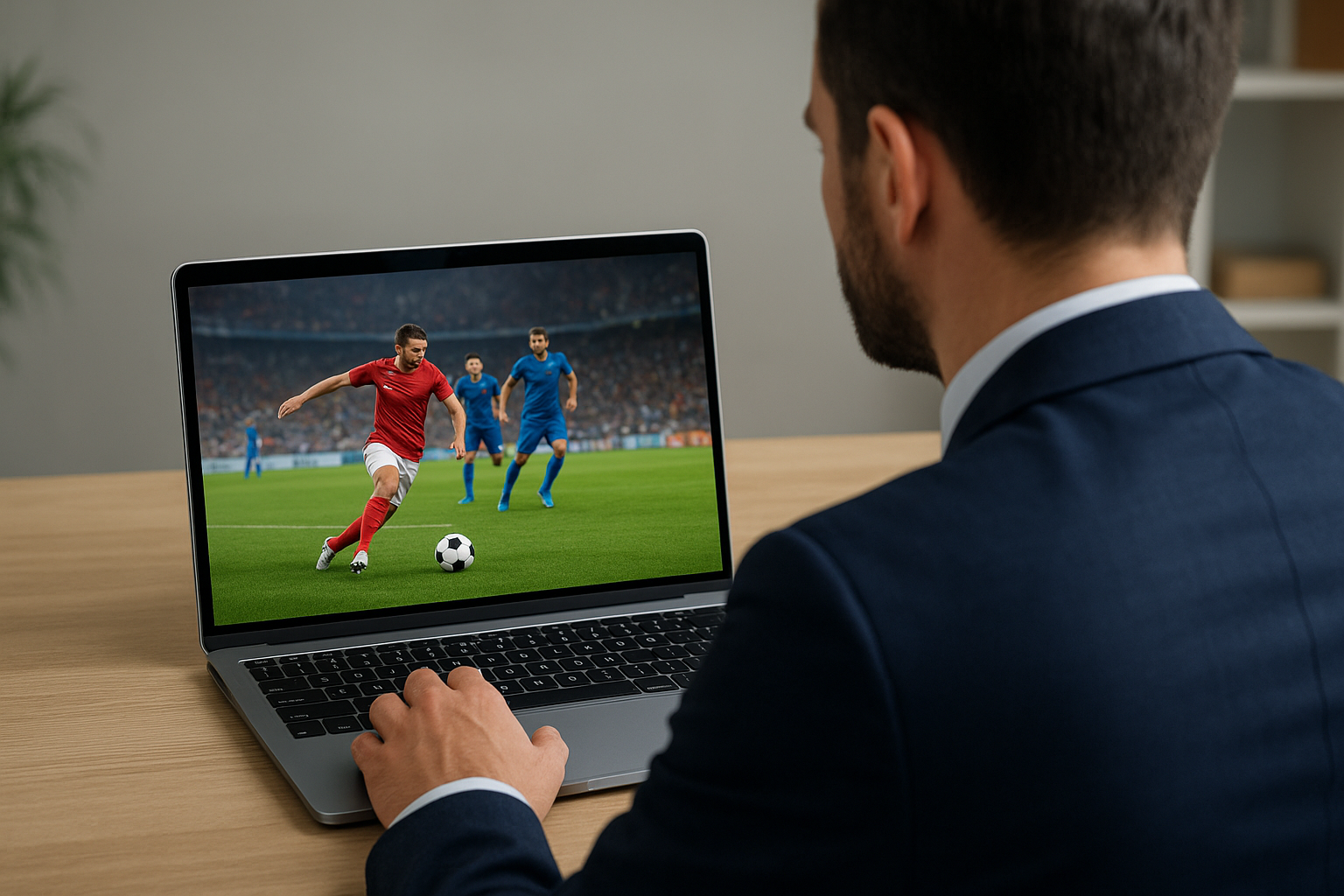 zoomの背景にサッカーは使えるの？