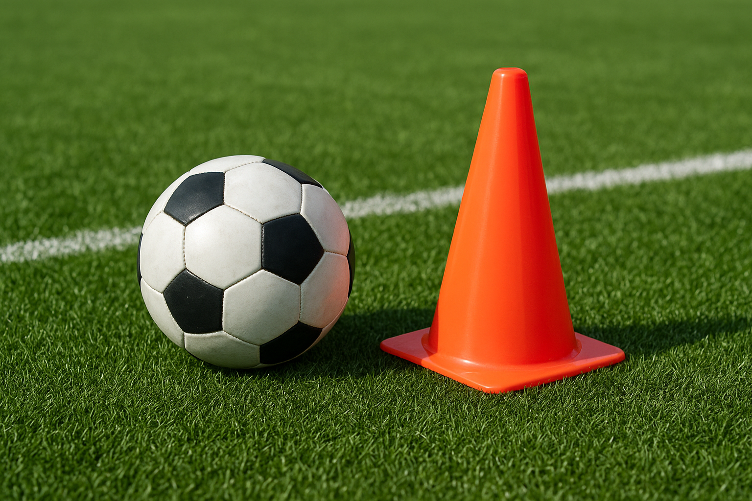 サッカーのコーンは100均で十分?