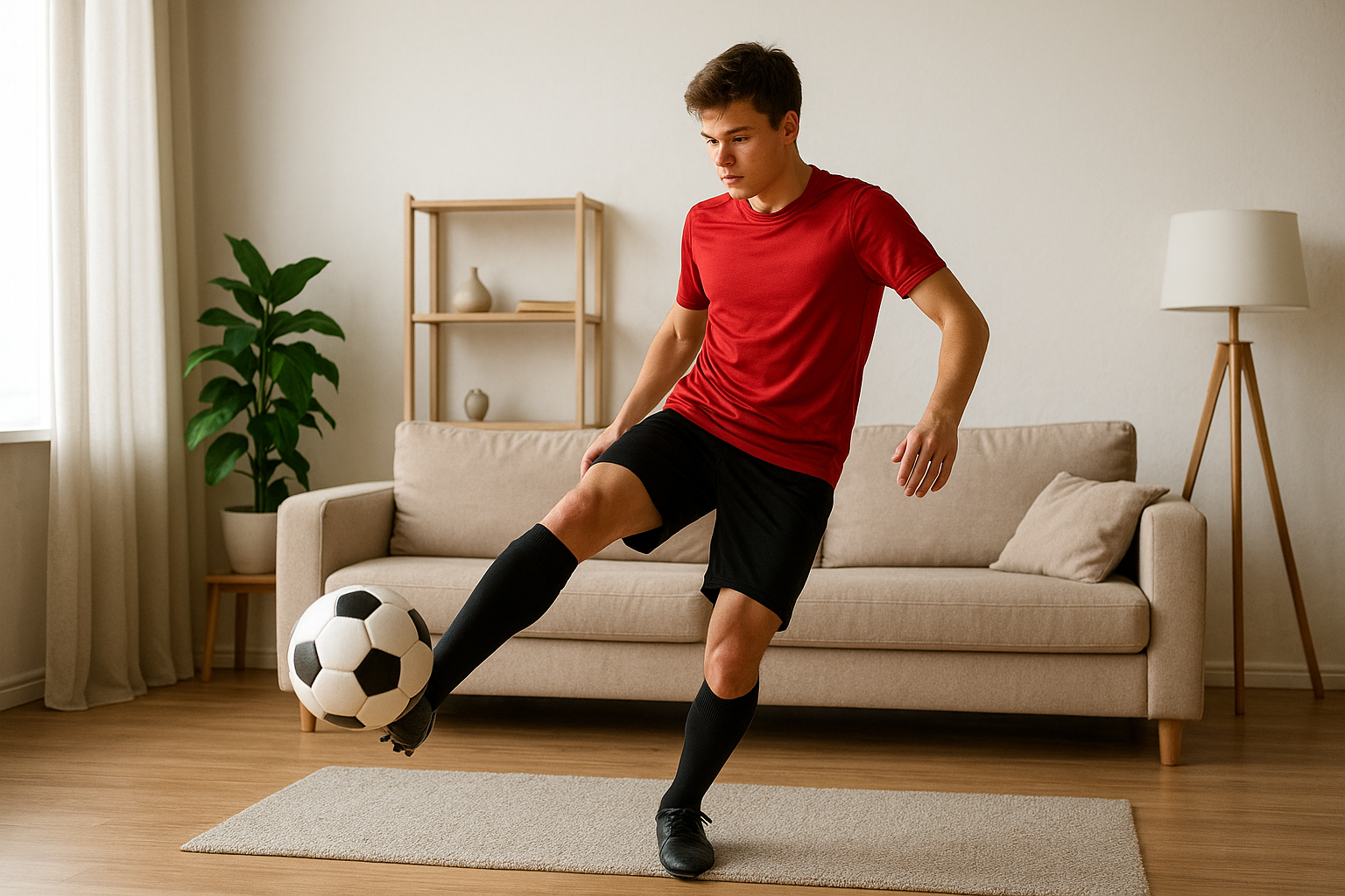 サッカー逆足練習方法は家でできる?