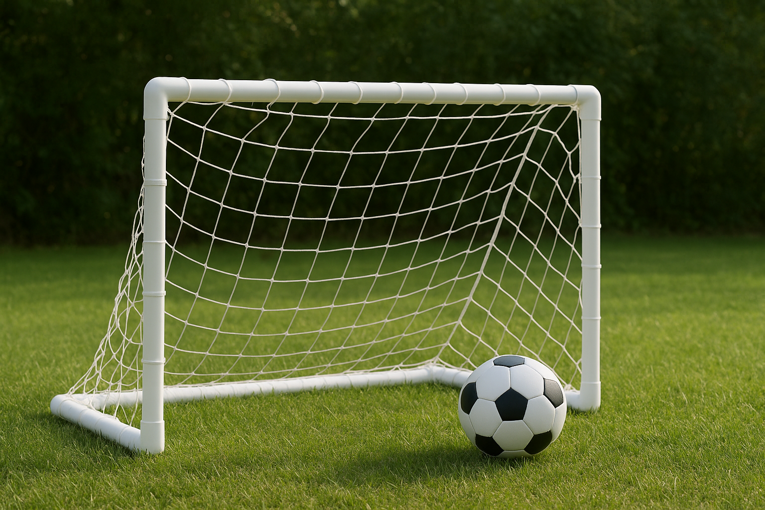 サッカー ミニ ゴール 手作りできる?