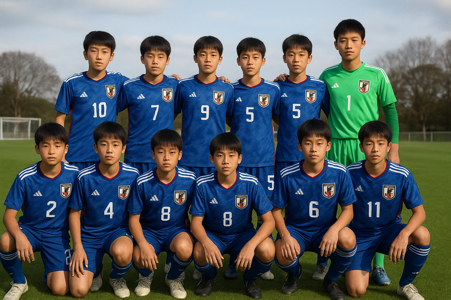 サッカーu12日本代表メンバー2025？