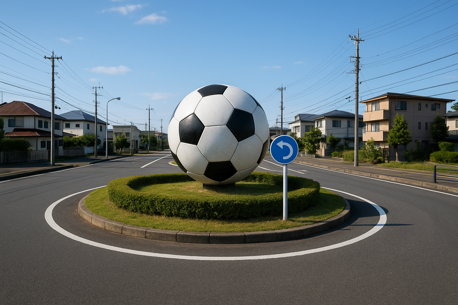 サッカーのラウンドアバウトは楽天にある?