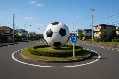 サッカーのラウンドアバウトは楽天にある？