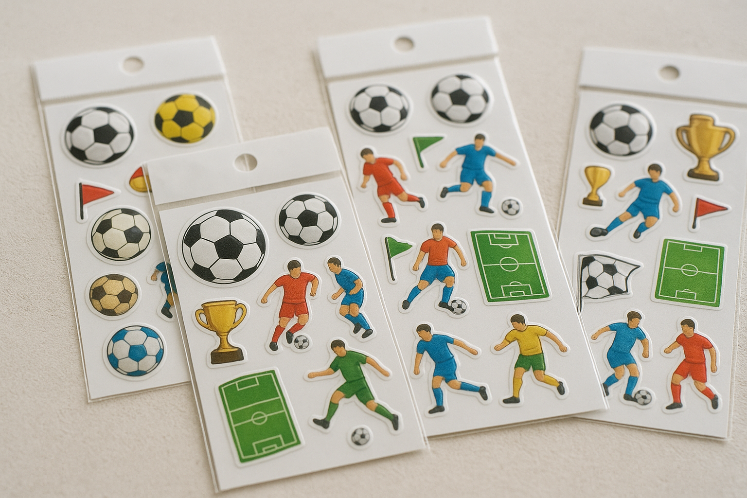 サッカーのシールは100均にあるの？