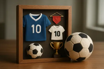サッカー 卒 団 記念 品 手作りあり？