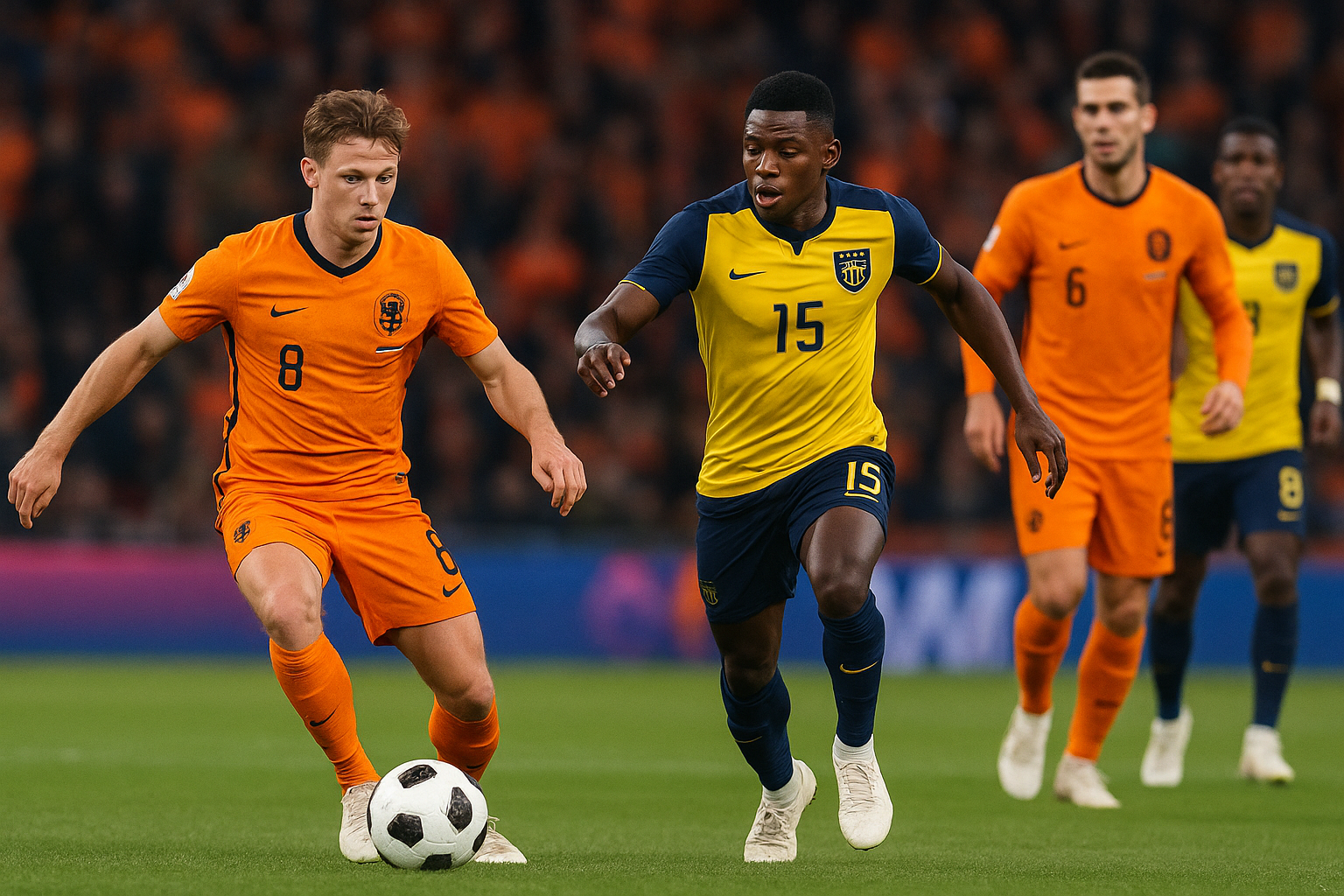 サッカー オランダ 代表 対 サッカー エクアドル 代表 スタメンは？