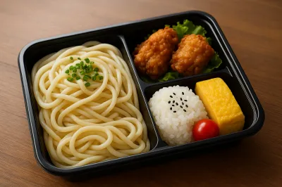サッカーの弁当にうどんってあり？