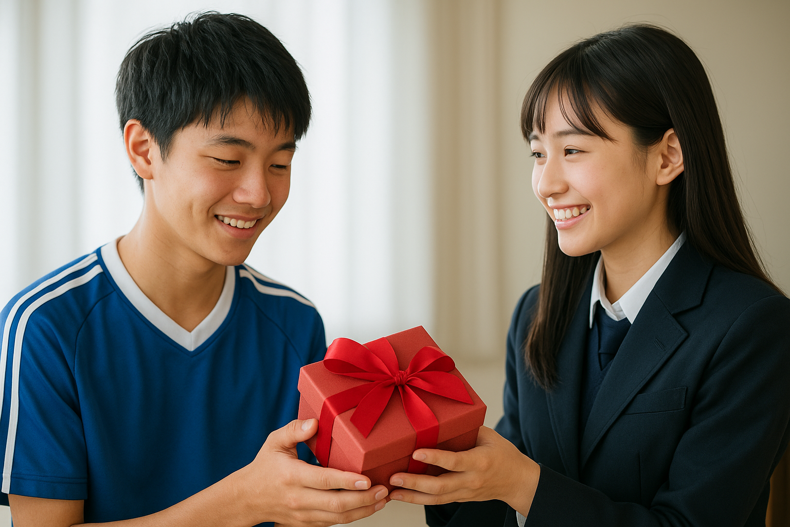 中学生のサッカー部彼氏にプレゼントは何？