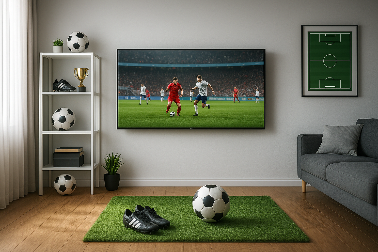 理想のサッカー部屋の作り方ってなに？