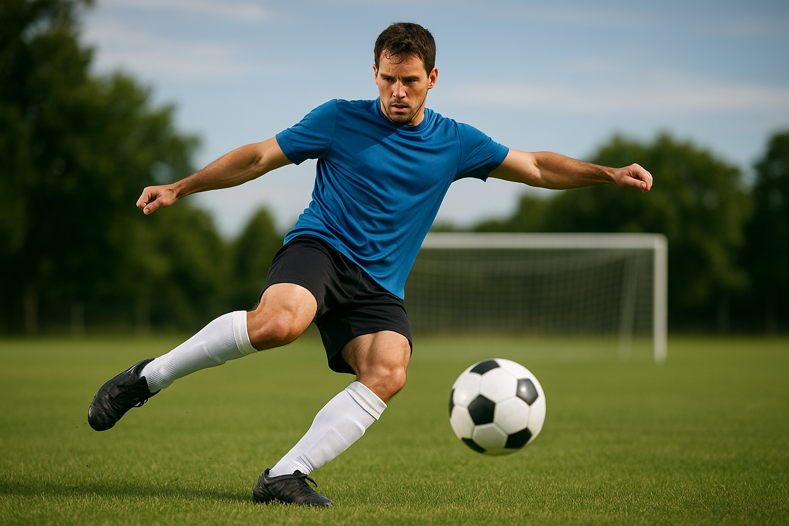 サッカー初心者向け!シュートのコツとは?