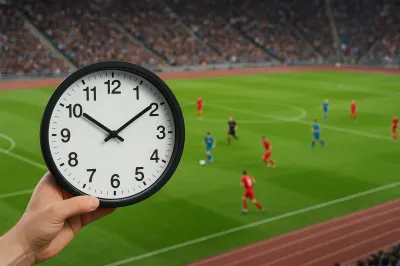 サッカーの試合時間が最長になるのは？