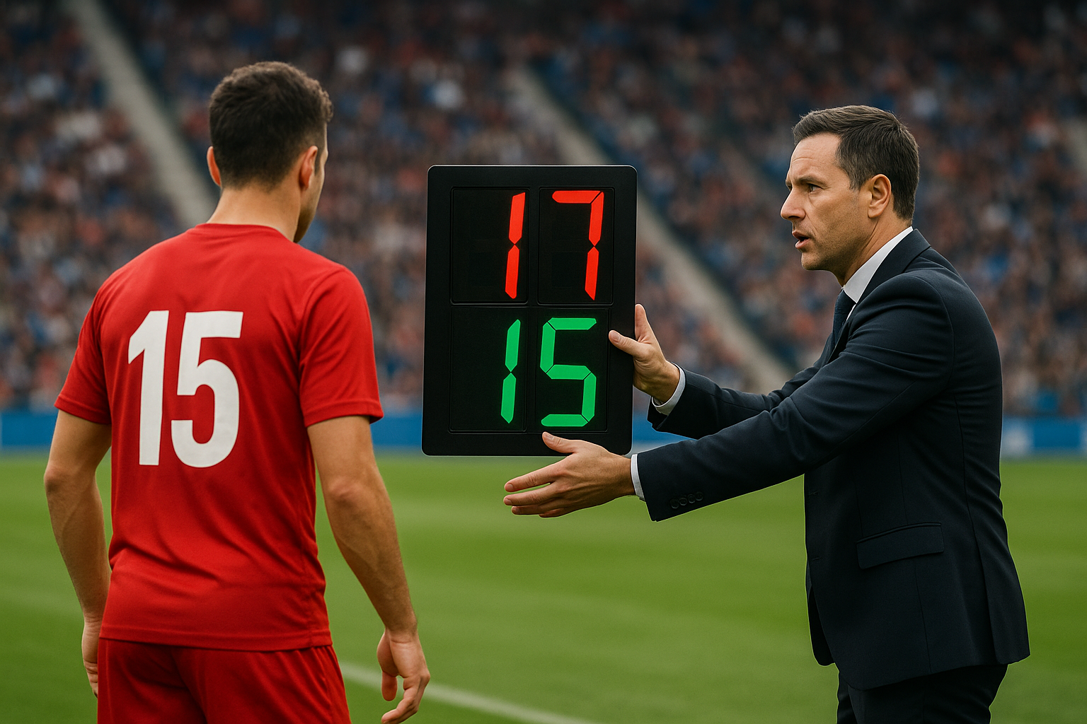 サッカー メンバー チェンジのルールは？