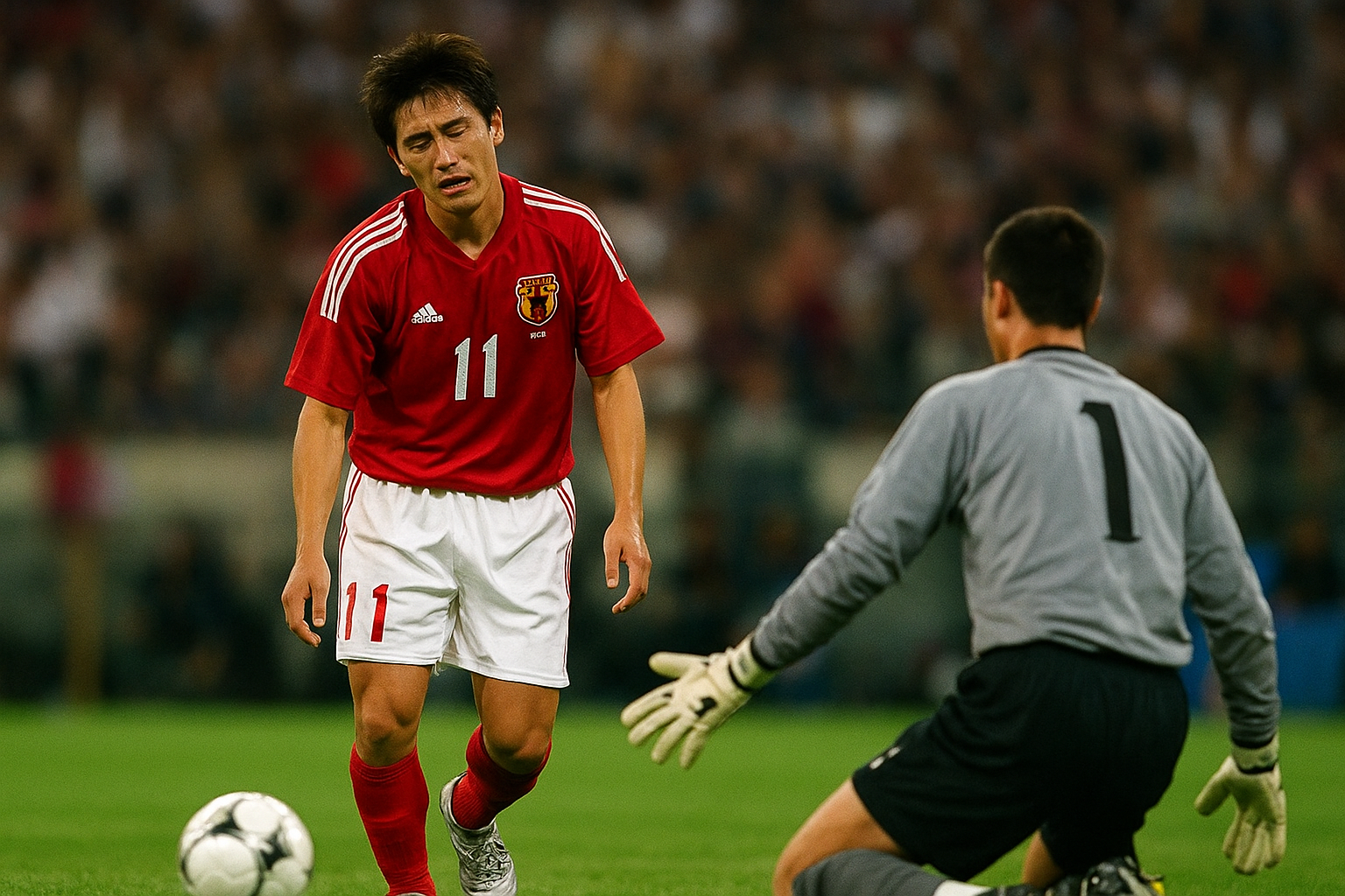 サッカーの柳沢のミスって何？