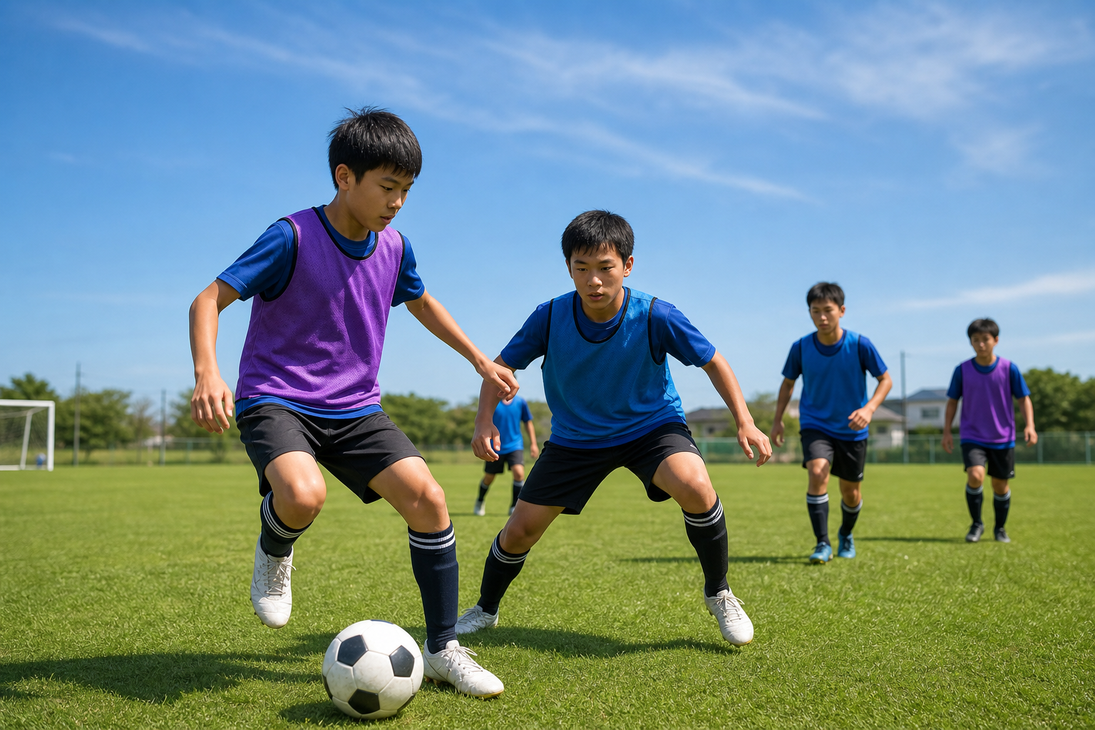 サッカー留学は中学生でも国内で可能?