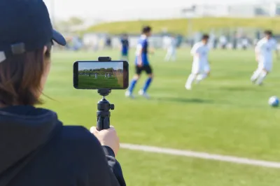 サッカーの動画撮影はスマホでできる？