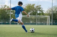 サッカーの蹴り方がわかるイラストとは？