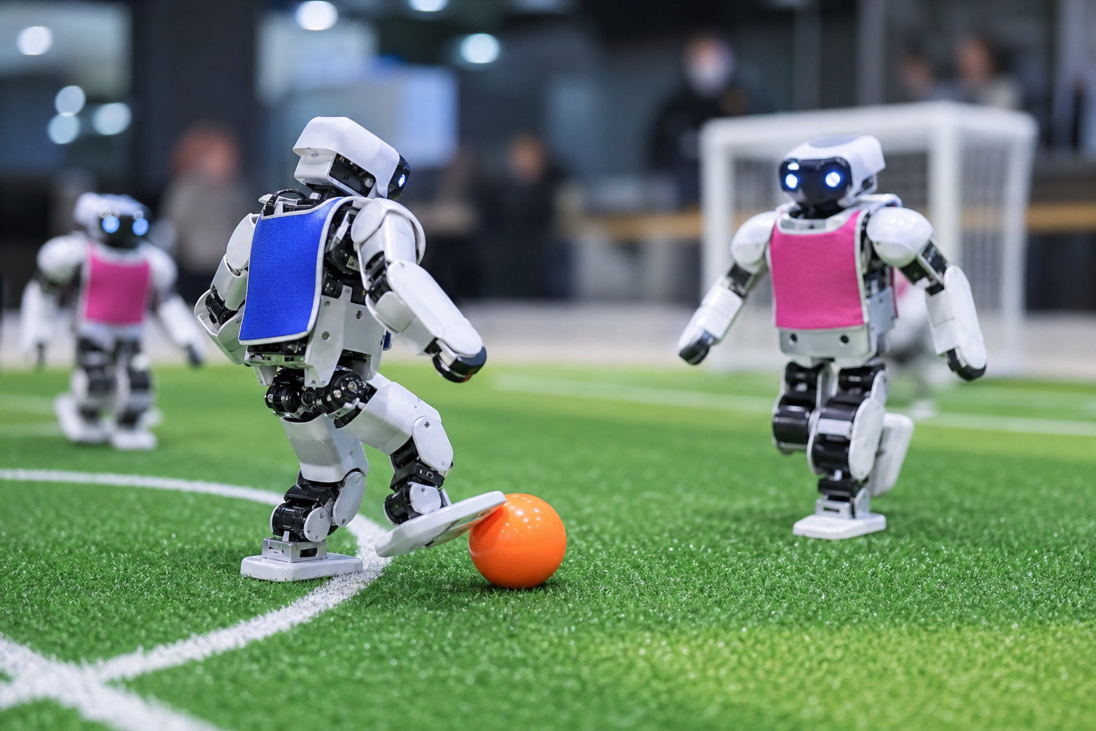 サッカーのロボットのプログラムとは？