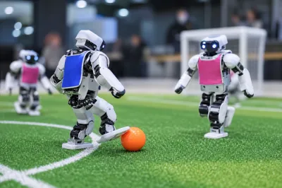サッカーのロボットのプログラムとは？