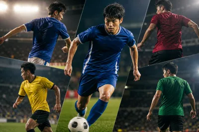 サッカーでミッドフィルダーの背番号って？