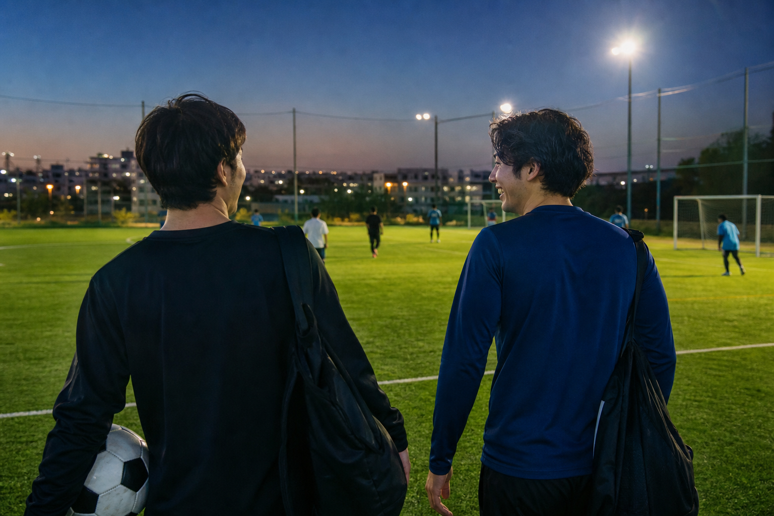 「今晩サッカーをしませんか」は英語で?