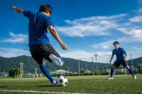 サッカーのパスのコツはイラストでわかる？