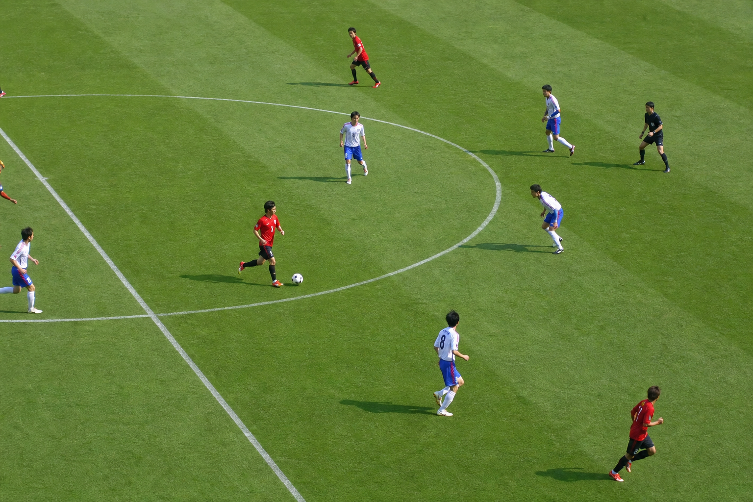 サッカーのシャドーってどこ？