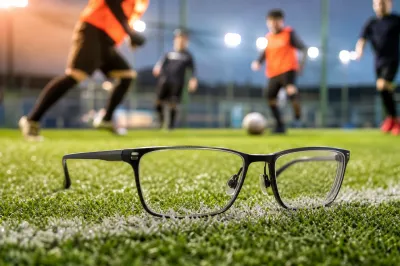 サッカーのメガネにjinsは使えるの？