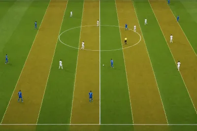 サッカー 5 レーン と はどんな意味？
