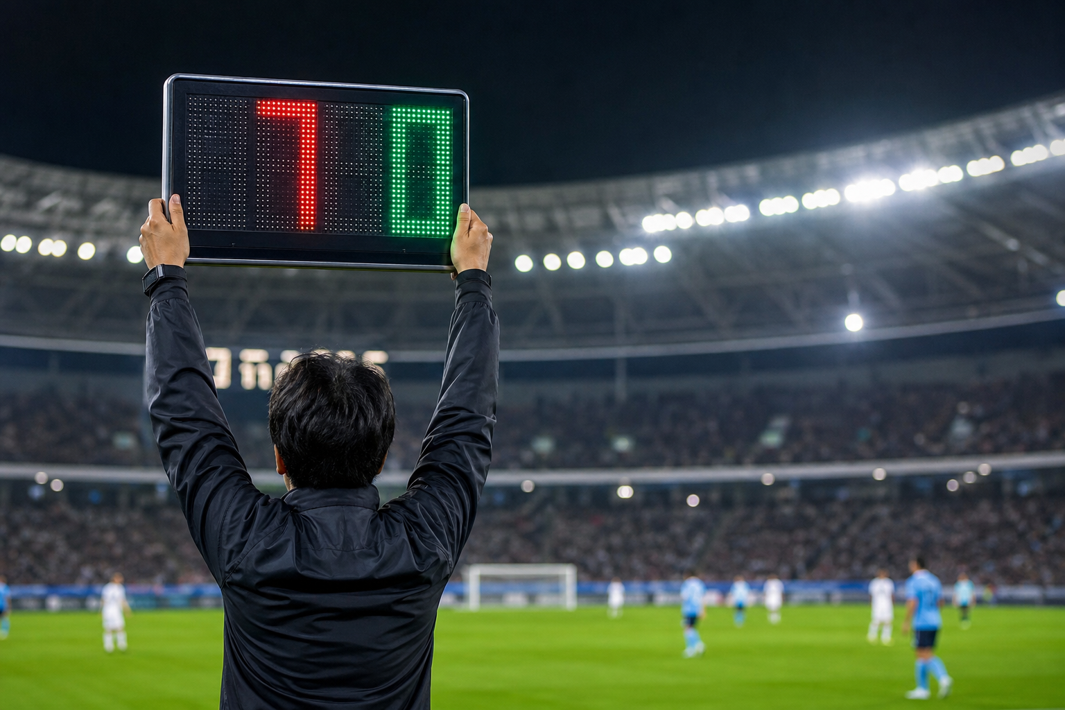 サッカーのロスタイムの決め方って？