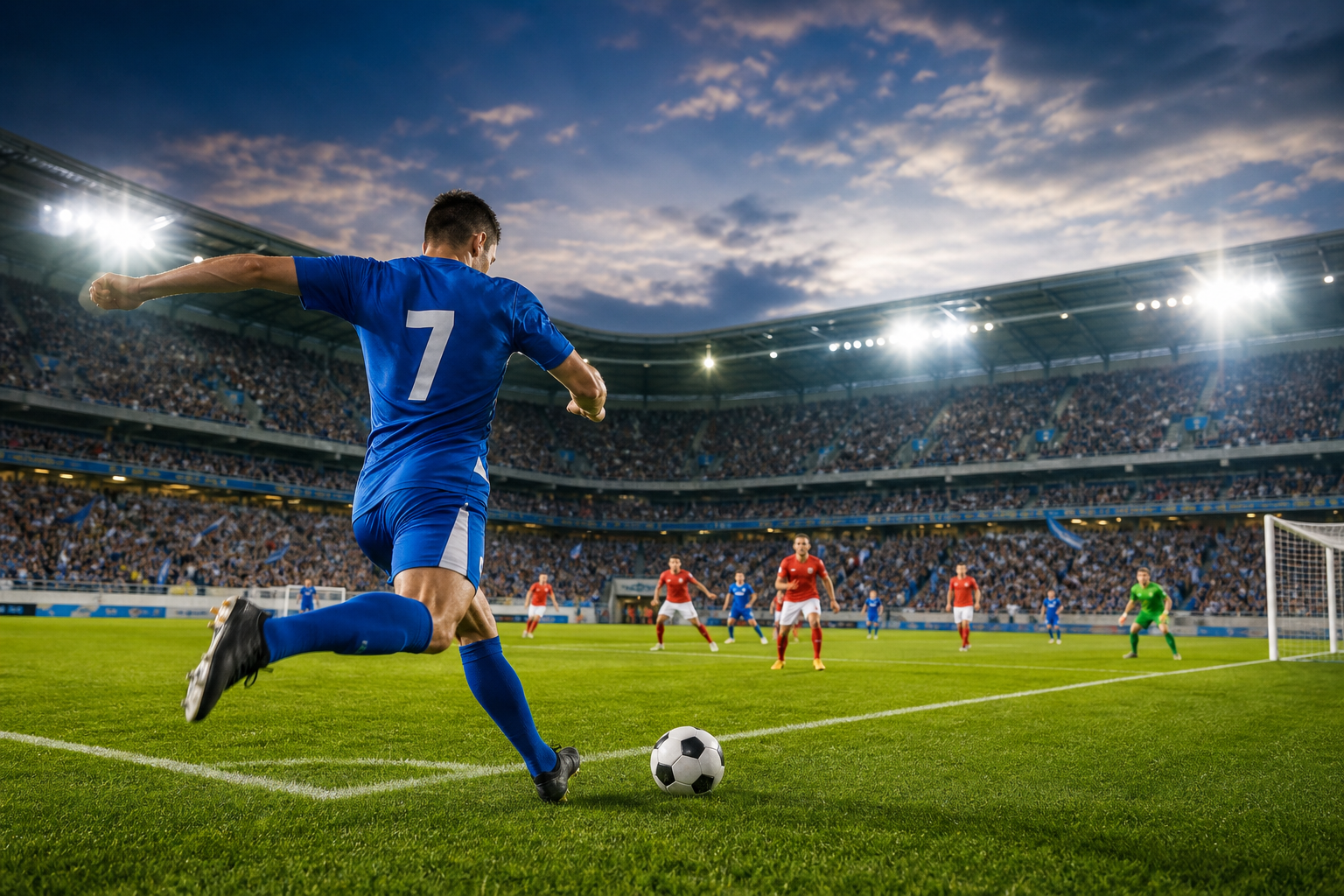 サッカーの人数とポジションの役割は?