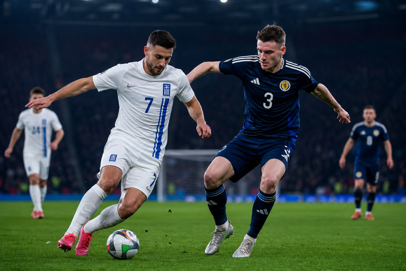 サッカー ギリシャ 代表 対 サッカー スコットランド 代表 スタメンってどうだったの？