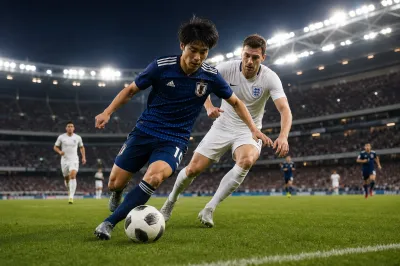 日本 対 イングランド サッカー 男子の結果は？