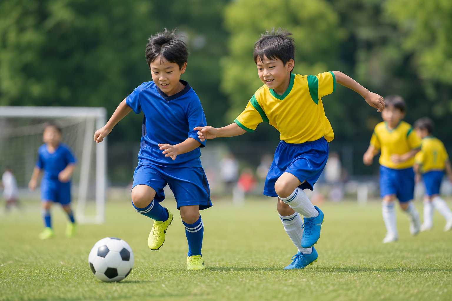サッカーのルールは小学生でも簡単なの?