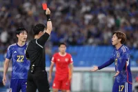 サッカー レッド カード 最多 日本の記録は？